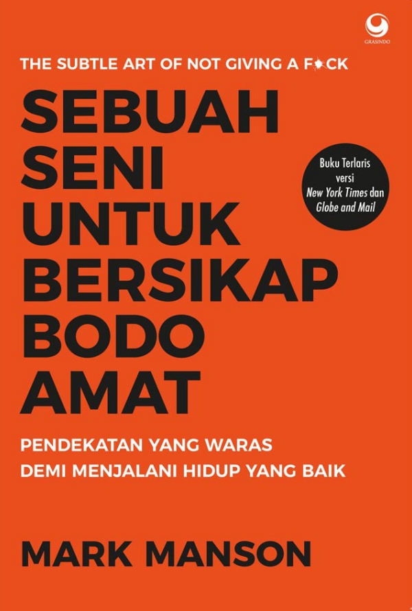 Cover buku Seni Bersikap Bodo Amat